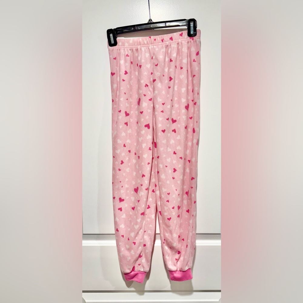Girls plush Cuddl Duds pajama pants. Cuffed ankle. Excellent condition. 10/12